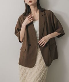 『UR TECH DRYLUXE』リネンライクジャケット