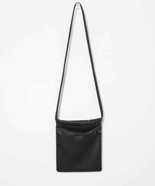＊＊SENSE OF PLACE by URBAN RESEARCH / センスオブプレイス バイ アーバンリサーチ ショルダーバッグ | FLハンドルキンチャクショルダー（BLACK）