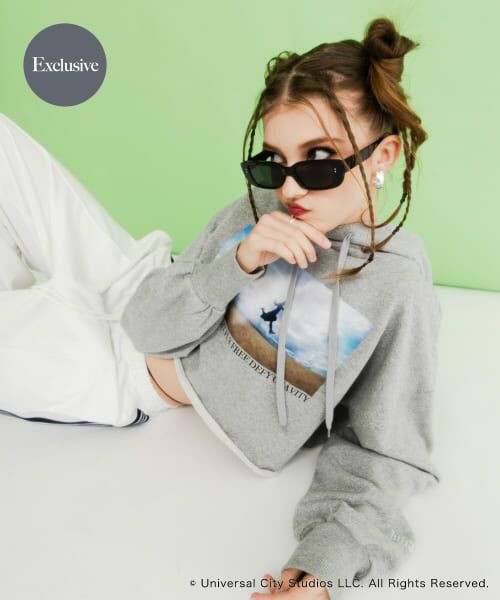 ＊＊SENSE OF PLACE by URBAN RESEARCH / センスオブプレイス バイ アーバンリサーチ パーカー | 『別注』WICKED×SENSE OF PLACE　パーカー（GRAPHIC-B）