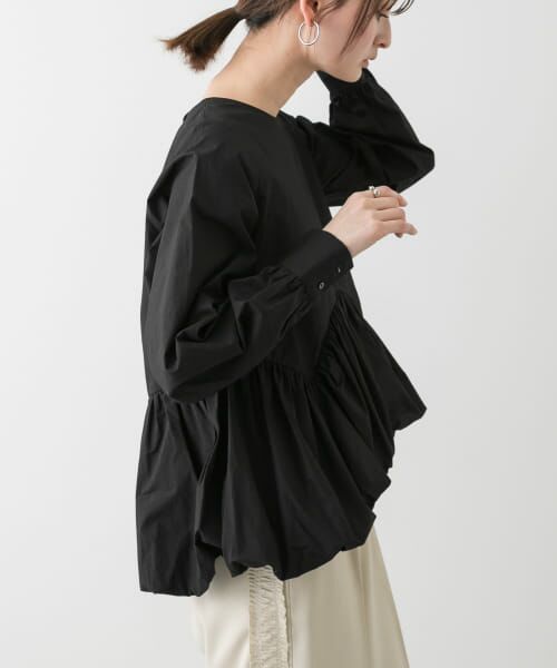 ＊＊SENSE OF PLACE by URBAN RESEARCH / センスオブプレイス バイ アーバンリサーチ シャツ・ブラウス | バルーンブラウス（BLACK）