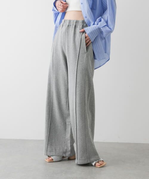 ＊＊SENSE OF PLACE by URBAN RESEARCH / センスオブプレイス バイ アーバンリサーチ その他パンツ | ピグメントスウェットパンツ（GRAY）