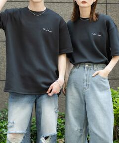 ＊＊SENSE OF PLACE by URBAN RESEARCH / センスオブプレイス バイ アーバンリサーチ Tシャツ | 『一部WEB限定カラー』『ユニセックス』シシュウダンボールポンチショートスリーブTシャツ