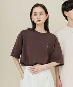 ＊＊SENSE OF PLACE by URBAN RESEARCH / センスオブプレイス バイ アーバンリサーチ Tシャツ | 『一部WEB限定カラー』『ユニセックス』シシュウダンボールポンチショートスリーブTシャツ