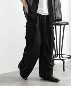 『ユニセックス』ワイドカーゴパンツ