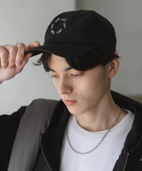 ＊＊SENSE OF PLACE by URBAN RESEARCH / センスオブプレイス バイ アーバンリサーチ キャップ | バックコードロゴキャップ（BLACK）