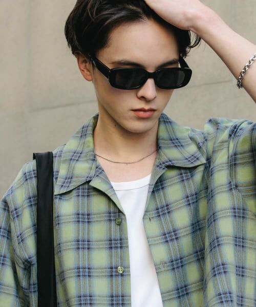 ＊＊SENSE OF PLACE by URBAN RESEARCH / センスオブプレイス バイ アーバンリサーチ サングラス・メガネ | スクエアサングラス（BLACK）