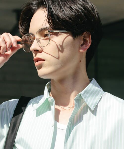 ＊＊SENSE OF PLACE by URBAN RESEARCH / センスオブプレイス バイ アーバンリサーチ サングラス・メガネ | メタルフレームサングラス（SILVER）