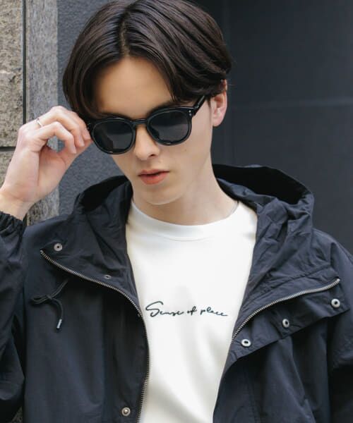 ＊＊SENSE OF PLACE by URBAN RESEARCH / センスオブプレイス バイ アーバンリサーチ サングラス・メガネ | ボストンサングラス（BLACK）