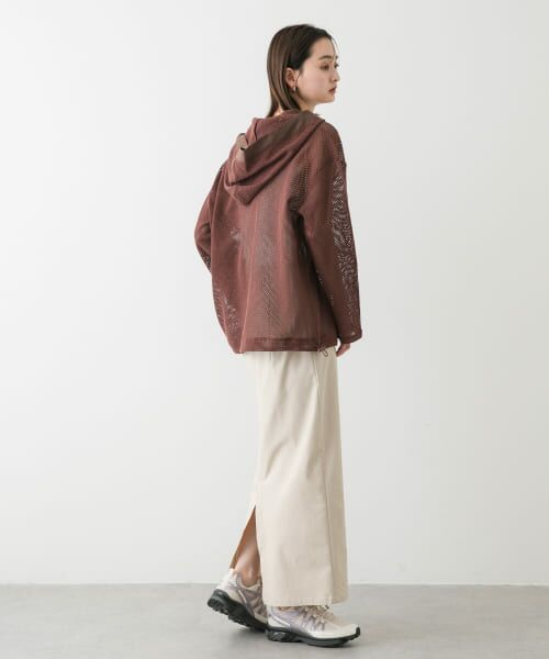 トップス ayatarou セール】 フーデットメッシュトップ （その他トップス