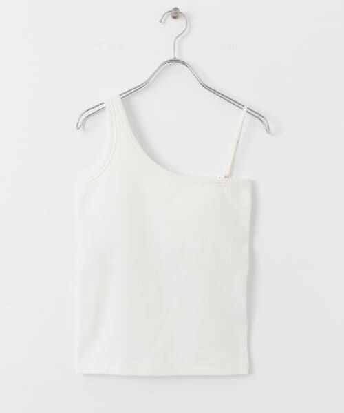 UNDERCOVER lang期タンクトップ Sサイズ ホワイト SERACE】Oversize side slit long layered tank top / オーバー