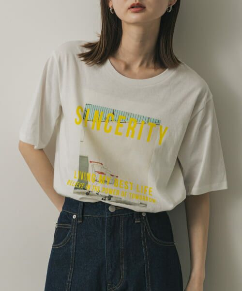 ＊＊SENSE OF PLACE by URBAN RESEARCH / センスオブプレイス バイ アーバンリサーチ Tシャツ | 『一部WEB限定カラー』グラフィックTシャツ(半袖)（GRAPHIC-B）