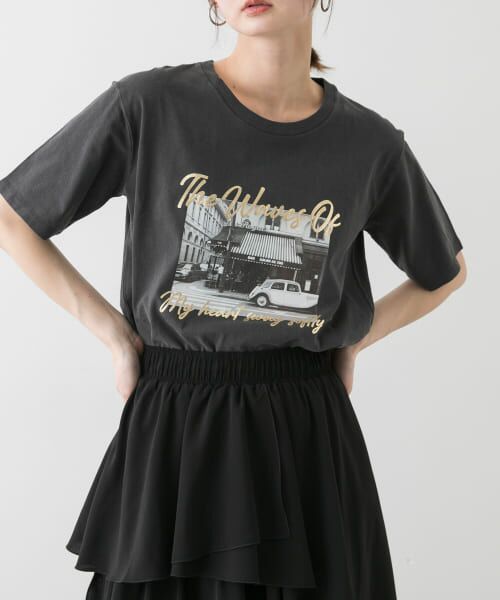 ＊＊SENSE OF PLACE by URBAN RESEARCH / センスオブプレイス バイ アーバンリサーチ Tシャツ | 『一部WEB限定カラー』グラフィックTシャツ(半袖)（GRAPHIC-D）