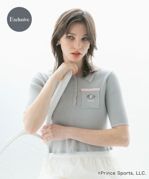 ＊＊SENSE OF PLACE by URBAN RESEARCH / センスオブプレイス バイ アーバンリサーチ ニット・セーター | 『別注』prince　エリツキセーター（GRAY）