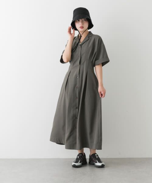 セール】 ウエストタックシャツワンピース （ワンピース