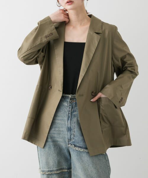 【新品未使用タグ付き】アーバンリサーチ REDA高級ジャケット　春夏 楽天市場】『セットアップ対応』リネンライクダブルジャケット