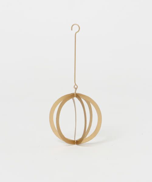 ＊＊SENSE OF PLACE by URBAN RESEARCH / センスオブプレイス バイ アーバンリサーチ その他雑貨 | BLOMSTER　HPラウンドオーナメント（GOLD）