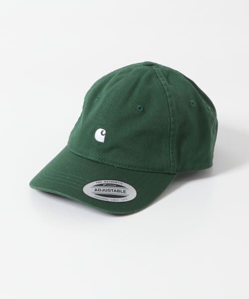 ＊＊SENSE OF PLACE by URBAN RESEARCH / センスオブプレイス バイ アーバンリサーチ キャップ | carhartt　MADISON LOGO CAP（Conifer）