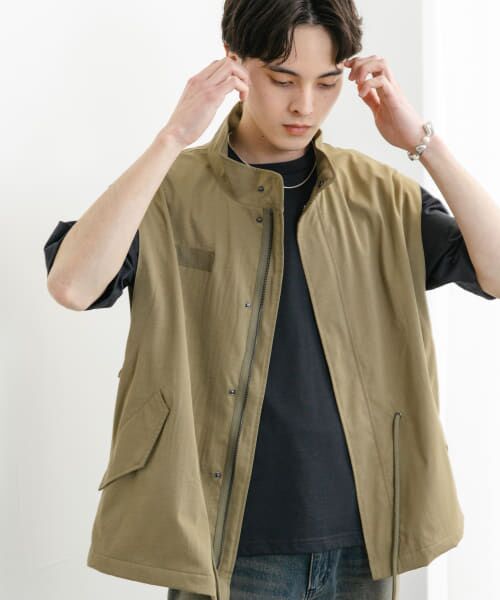 なお 25SS リネンミリタリージャケット SF-252216]SASSAFRAS(ササフラス) Gardener Jacket / 8oz