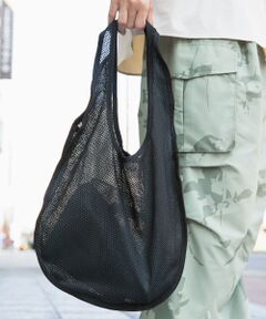 メッシュラウンドトートバッグ