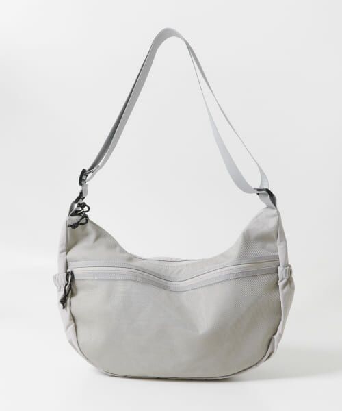 ＊＊SENSE OF PLACE by URBAN RESEARCH / センスオブプレイス バイ アーバンリサーチ ショルダーバッグ | ナイロンメッシュショルダーバッグ（GREIGE）