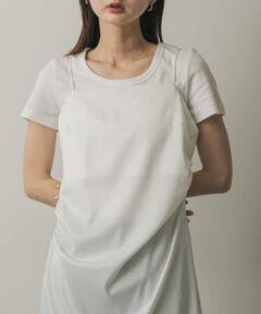 ＊＊SENSE OF PLACE by URBAN RESEARCH / センスオブプレイス バイ アーバンリサーチ Tシャツ | 『一部WEB限定カラー』ラウンドネックリブTシャツ(半袖)