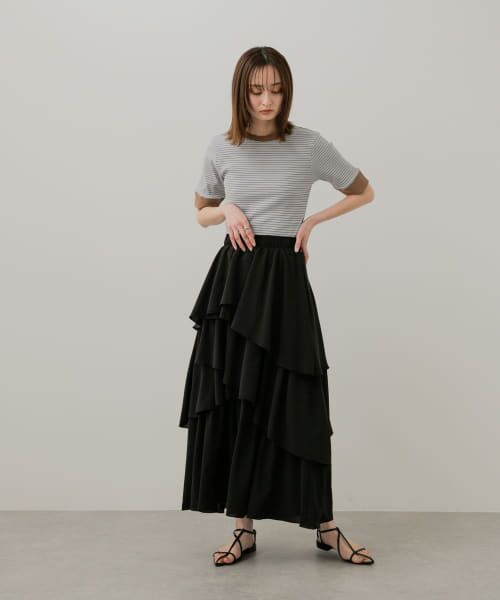 セール】 『一部WEB限定カラー』クルーネックリンガーボーダーT