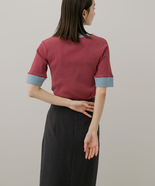 セール】 『一部WEB限定カラー』クルーネックリンガーボーダーT