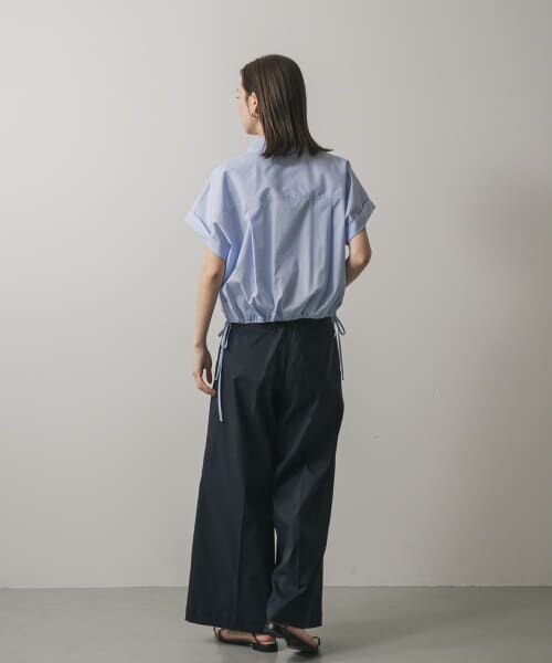 nagonstans バルーンシャツ　(ブラック) balloon shirt dress｜S｜Salt｜dress｜någonstans official