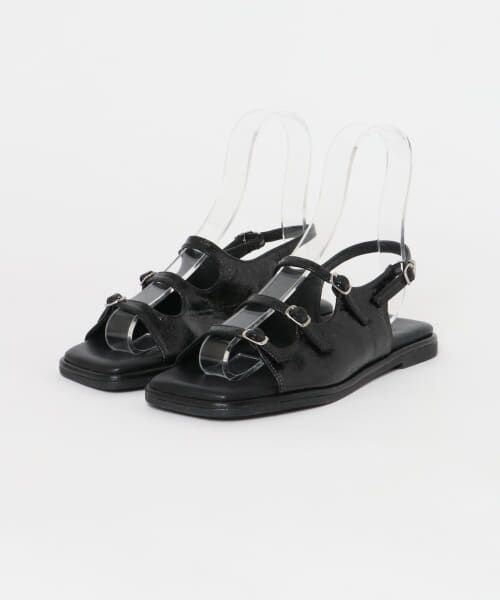URBAN RESEARCH ビーズサンダル（黒) URBAN RESEARCH ビーズサンダル（黒) アーバンリサーチ ドアーズ