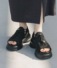 ボリュームソールドロストスポーツサンダル