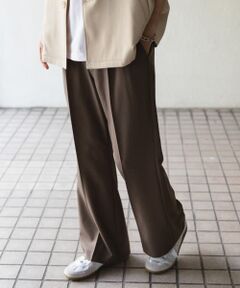 ドレープフレアスラックス