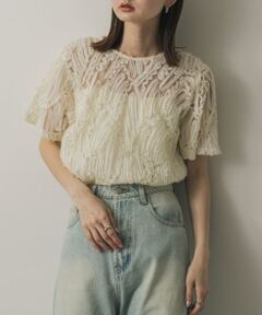 コードシシュウトップ(半袖)