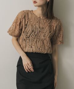 コードシシュウトップ(半袖)