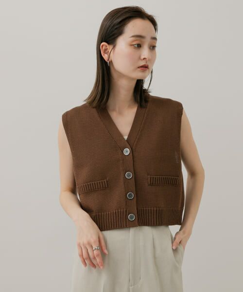 フレデリック 廃盤 CD お家を建てよう Focusぼかす 踊るセーター 3枚 セール】 フロントボタンクロップドセーター （ニット・セーター