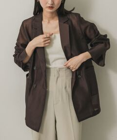 シアーテーラードジャケット