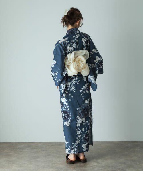 R R R 新品 夏着物”夏の装いに寄り添う万能モノトーン”袋帯 6458 モノトーンサークル柄浴衣3点セット レディース浴衣 クール浴衣