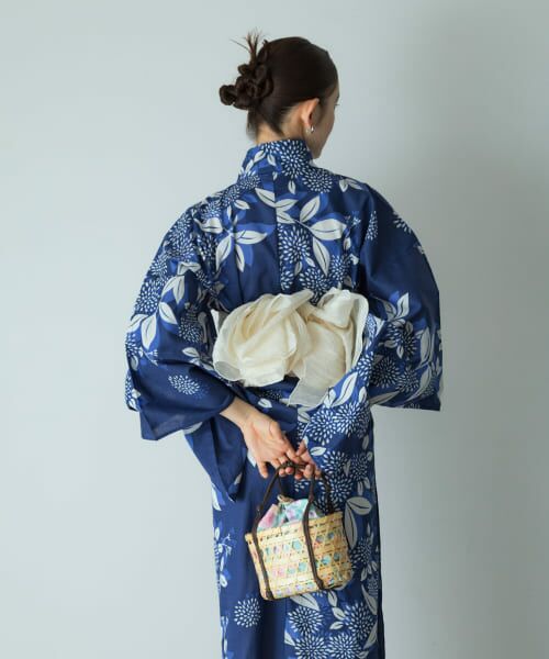 着物・浴衣 A 浴衣[178-186cm]無地・鉄紺｜着物レンタルあき (来店着付け無料