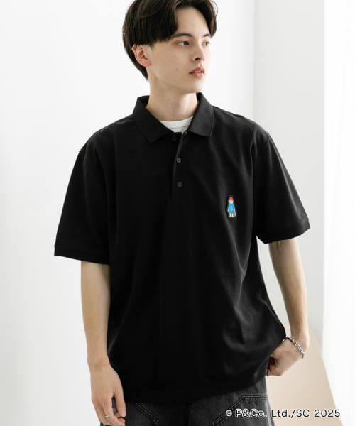 美品 THE RERACS 24SS ラグランニット ショートスリーブポロシャツ 美品 THE RERACS 24SS ラグランニット ショートスリーブポロシャツ