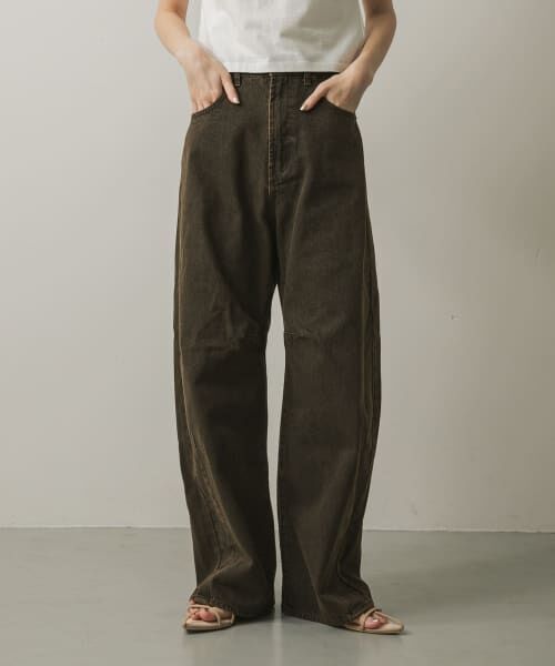 BEAUTY&YOUTH セルロースデニム カーブパンツ BEAUTY&YOUTH UNITED ARROWS｜セルロースデニム カーブパンツ