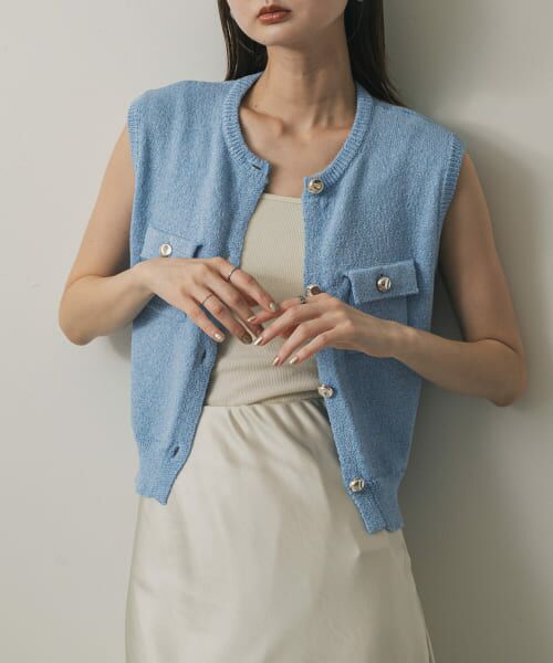 Y2K✨PPFM ナポレオンジャケット 3WAY ベスト 銀ボタン ダブルジップ ナポレオンケープジャケット【期間限定価格】 | axes femme | axes