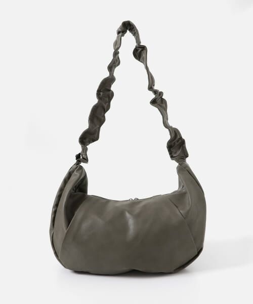 ＊＊SENSE OF PLACE by URBAN RESEARCH / センスオブプレイス バイ アーバンリサーチ ショルダーバッグ | コクーンショルダーバッグ（KHAKI）