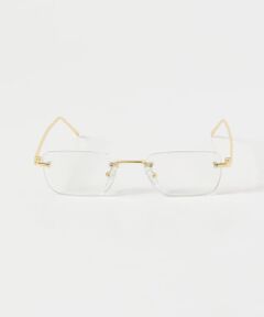 リムレスサングラス