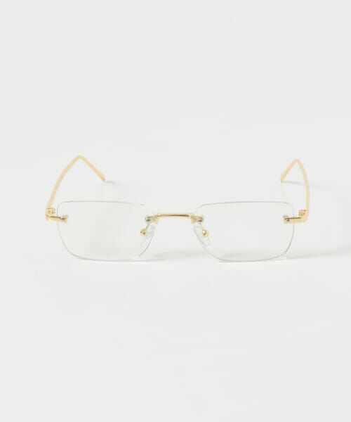 ＊＊SENSE OF PLACE by URBAN RESEARCH / センスオブプレイス バイ アーバンリサーチ サングラス・メガネ | リムレスサングラス（GOLD）