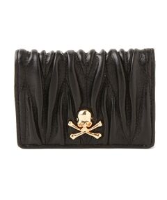 SHIFFON / シフォン カードケース・名刺入れ・定期入れ | 【Roen】PLEATS スカルカードケース（名刺入れ） / Pleats