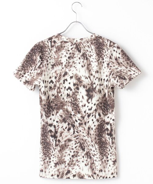 SHIFFON / シフォン Tシャツ | 【DRESSCAMP】Leopard プリントTシャツ | 詳細1