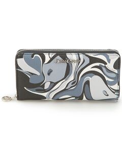 SHIFFON / シフォン 財布・コインケース・マネークリップ | 【DRESSCAMP】POPART Prt ポップアート柄ラウンドジップウォレット 長財布