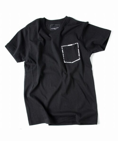 SHIFFON / シフォン Tシャツ | 【NUMBER (N)INE DENIM】音符デザインポケット付UネックTシャツ | 詳細1