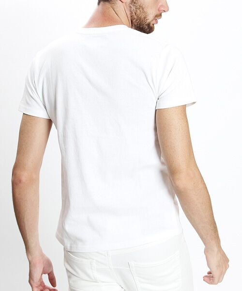 SHIFFON / シフォン Tシャツ | 【NUMBER (N)INE DENIM】音符デザインポケット付VネックTシャツ | 詳細6