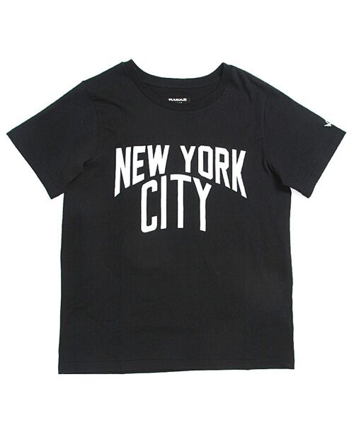 【1PIU1UGUALE3 RELAX×NUMBER (N)INE】NEW YORK CITY ロゴTシャツ