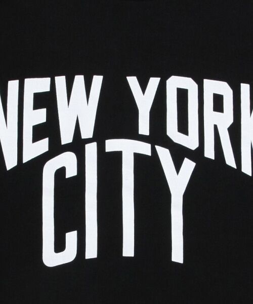 SHIFFON / シフォン Tシャツ | 【1PIU1UGUALE3 RELAX×NUMBER (N)INE】NEW YORK CITY ロゴTシャツ | 詳細4